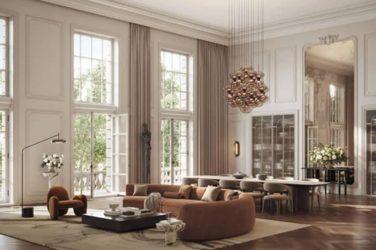 Luxury living room with elegant interior design | make1m.com luxury